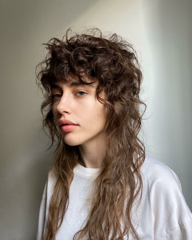 35 Modern Mullet Hairstyles to Experiment with in 2024 13 Curly Mullet