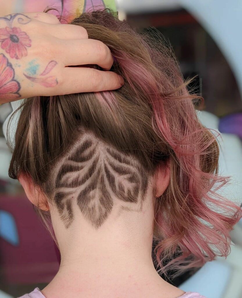 30 Spooky Halloween Hairstyles Ideas to Experiment with in 2024 27 The Undercut Updo