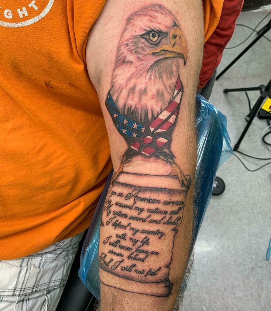 13+ Air Force Tattoo Ideas That Will Blow Your Mind! 10 Air Force Amendments in Tattoo Policy