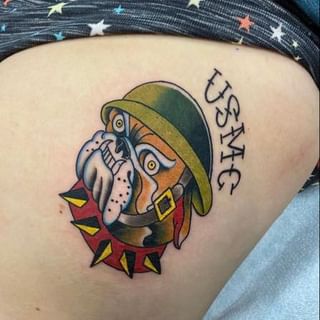 13+ Air Force Tattoo Ideas That Will Blow Your Mind! 13 Old- School Dogfighter tattoo