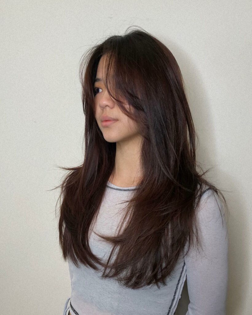 35 Face Framing Layers Ideas to Elevate Your Look in 2024 13 Long Layers with Face Framing