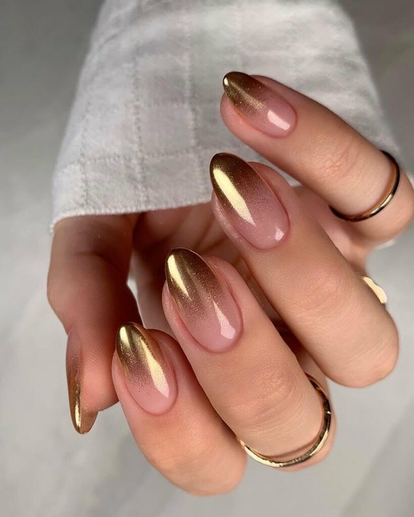 Add Glitter to Your Life with 55 Pink Nails With Glitter for 2024 56 Pink and Rose Gold Winter Nails