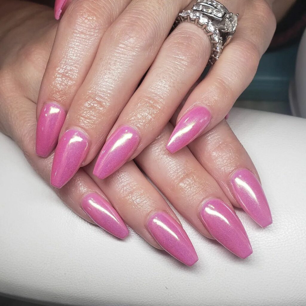 10 Latest Strawberry Glaze Donut Nail Ideas To Try In 2024! 19 Strawberry Glaze Donut Coffin Nails