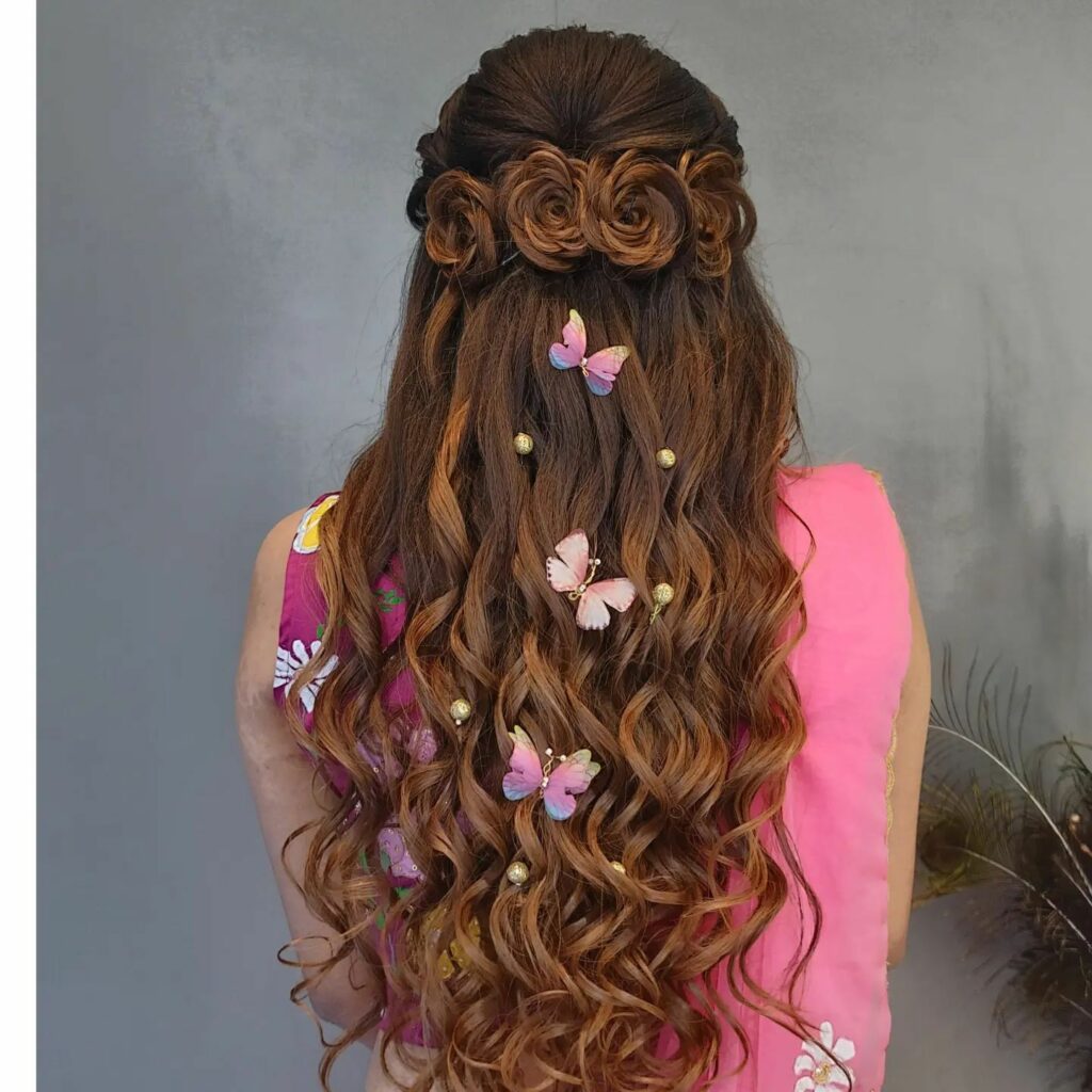 30 Spooky Halloween Hairstyles Ideas to Experiment with in 2024 33 Fluttery Butterfly Look