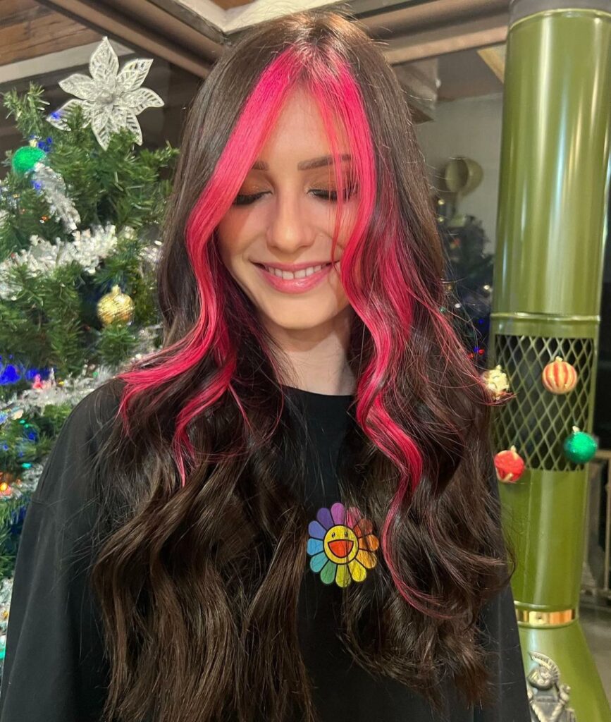 45 Pink Hairstyles to Add a Pop of Color to Your Look in 2024 48 Hot Pink Highlights