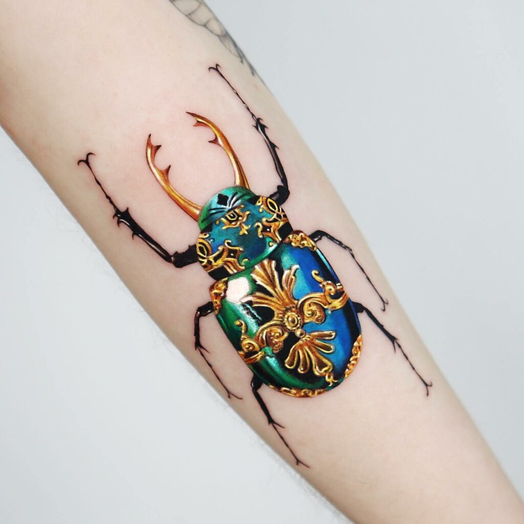 EGYPTIAN TATTOO IDEAS THAT WE LOVE IN 2024 21 Scarab Tattoos