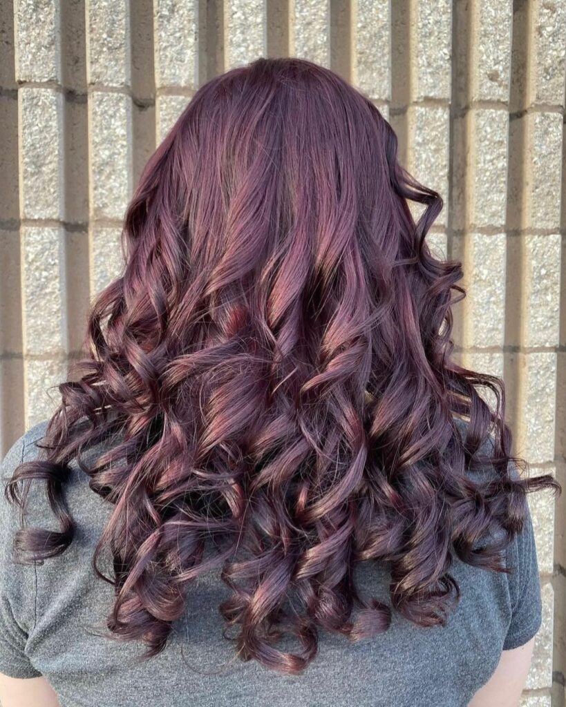 35 Dark Red Hair Ideas to Add Drama to Your Look in 2024 12 Dark Burgundy Locks