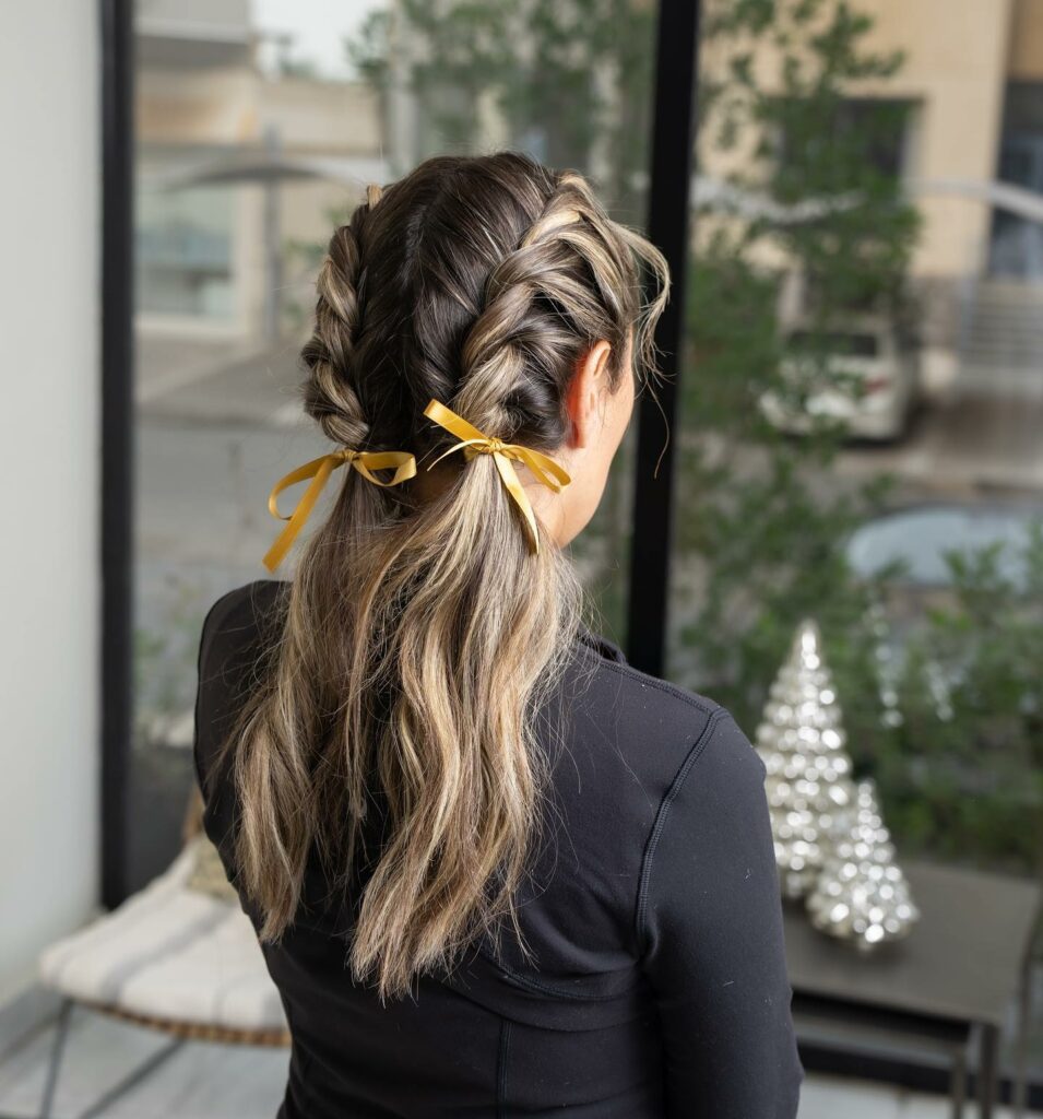 35 Ponytail Hairstyles Ideas for Effortless Elegance in 2024 25 Ponytail With Headband Braid