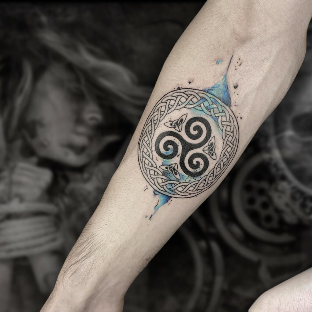 BEST TRISKELION TATTOO IDEAS FOR 2024! 12 Celtic Triskelion Tattoo
