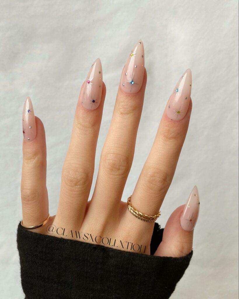 40 Latest Trendy Nail Ideas To Try In 2024! 44 Colorful Stars Trendy Nails