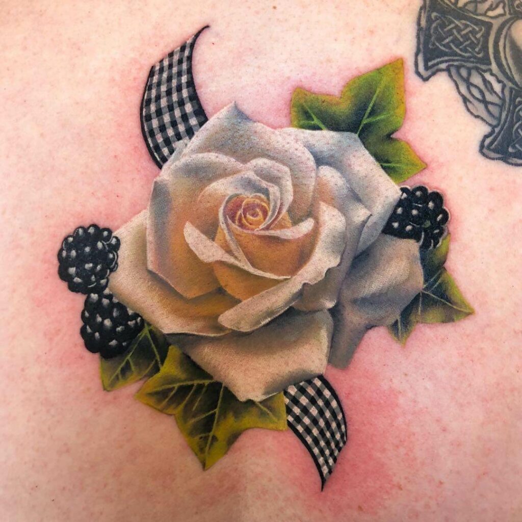 10+ Rose Tattoo On Chest Ideas That Will Blow Your Mind! 18 Chest White Rose Tattoo