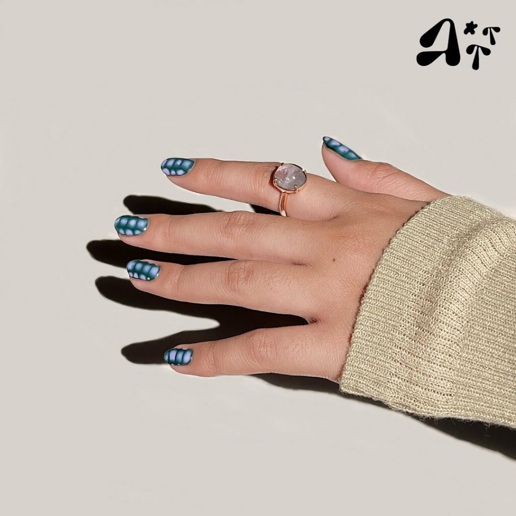 20 Latest Croc Nail Ideas To Try In 2024! 19 Short Blue Croc Nails