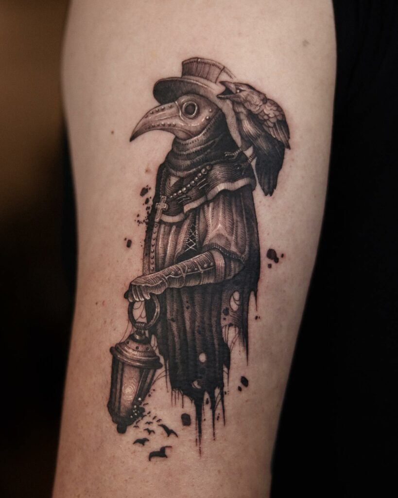 10 AMAZING PLAGUE DOCTOR TATTOO DESIGNS IN 2024 10 Plague Doctor Tattoo