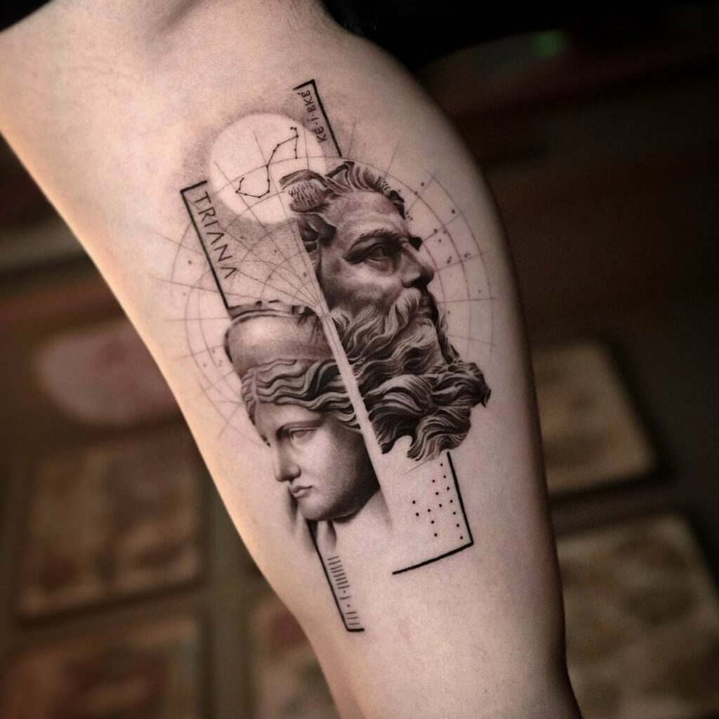 AWES0ME ANCIENT GREEK TATTOO DESIGNS + MEANINGS FOR 2024 16 Hera Tattoo