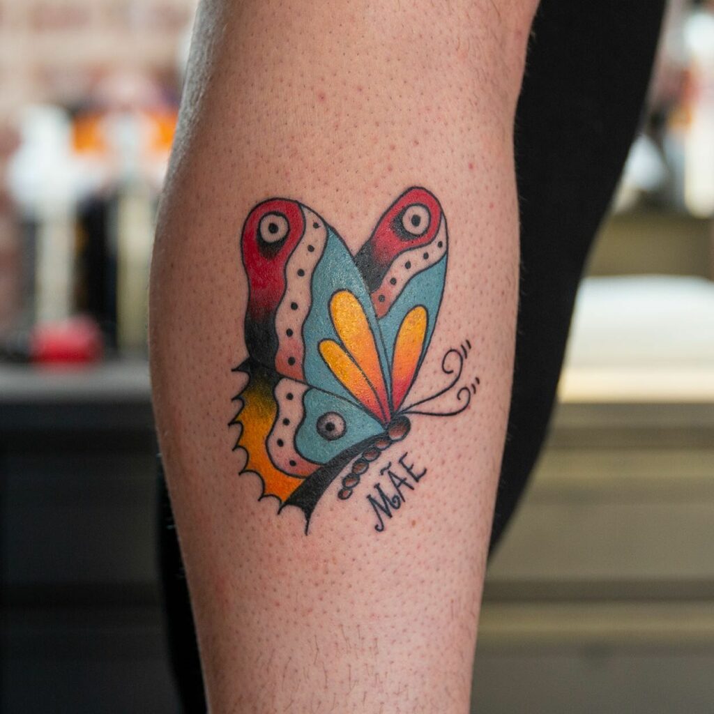 27+ Butterfly Tattoo Meanings To Inspire You! 28 American Traditional Butterfly