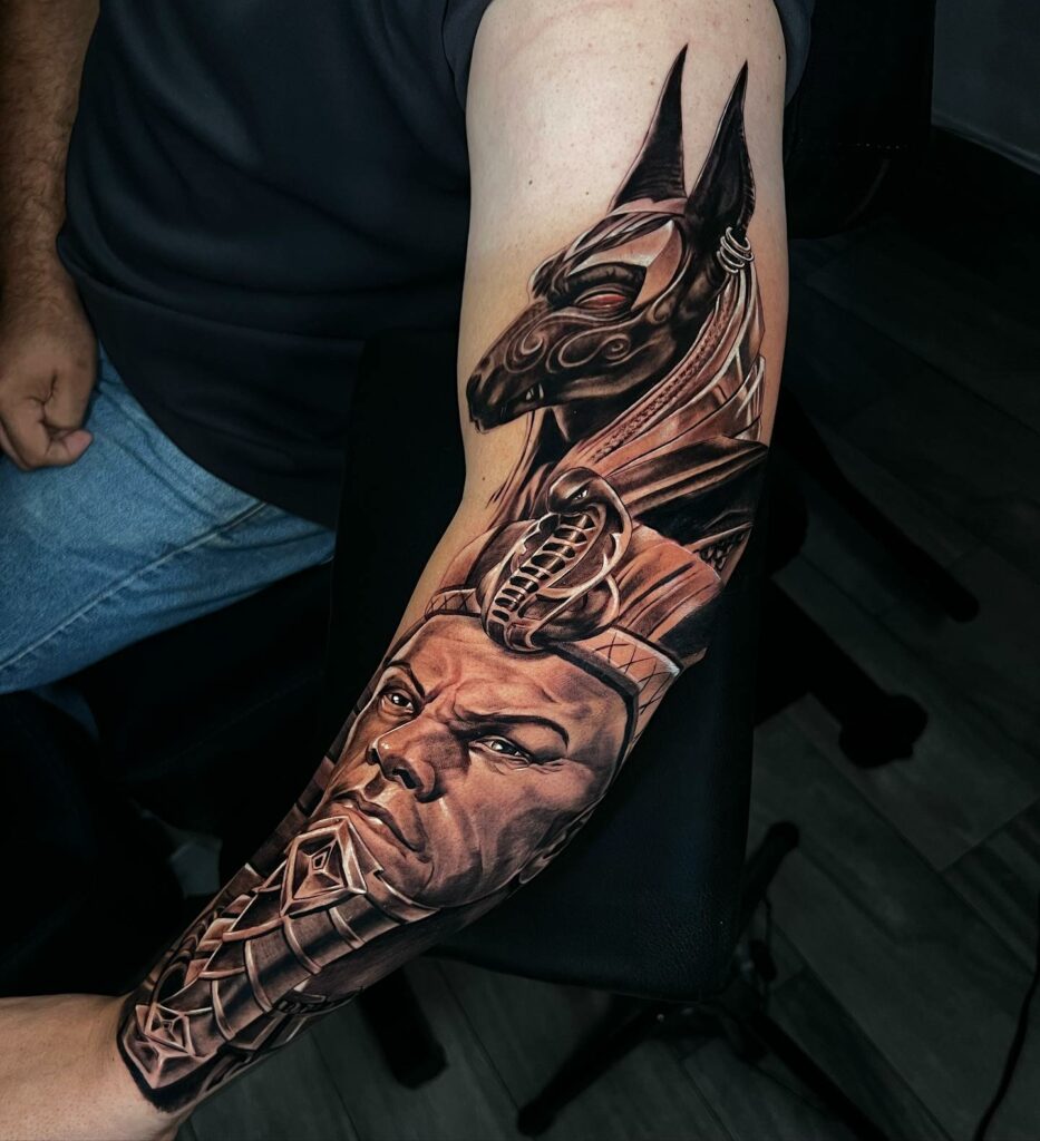 EGYPTIAN TATTOO IDEAS THAT WE LOVE IN 2024 13 Osiris Tattoos