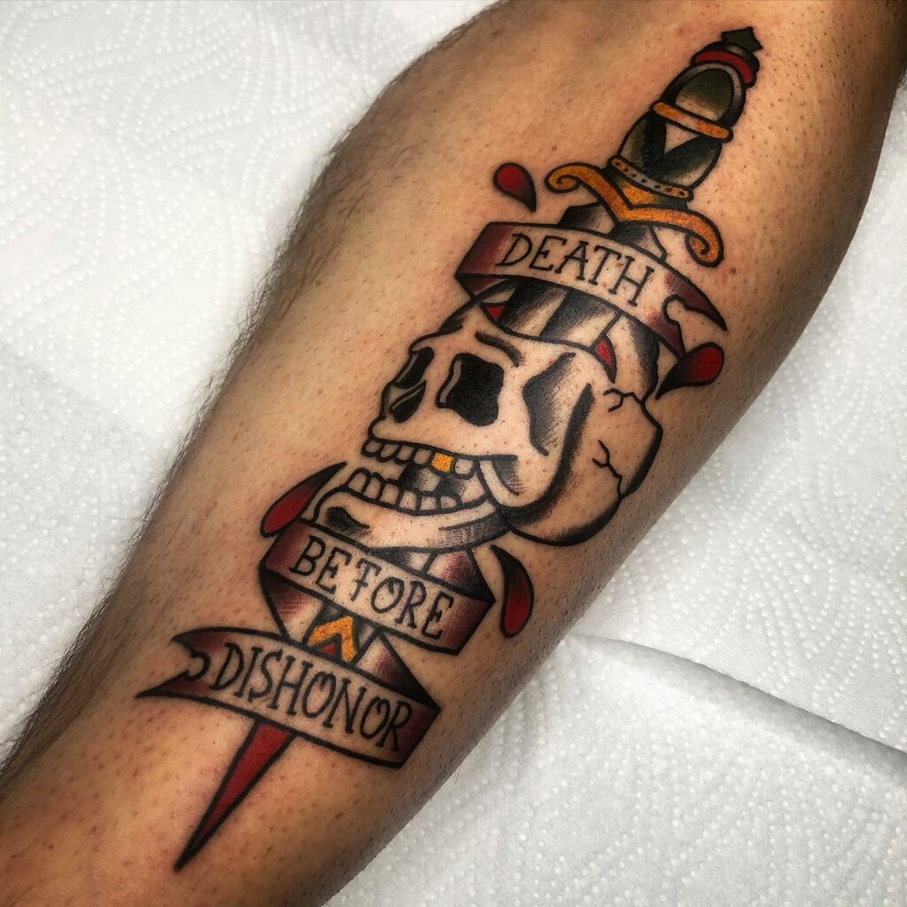 Death Before Dishonor Tattoo Designs You Need to See in 2024 13 Death Before Dishonor Tattoo