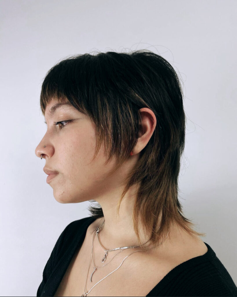 35 Modern Mullet Hairstyles to Experiment with in 2024 16 The Straight & Fringed Mullet