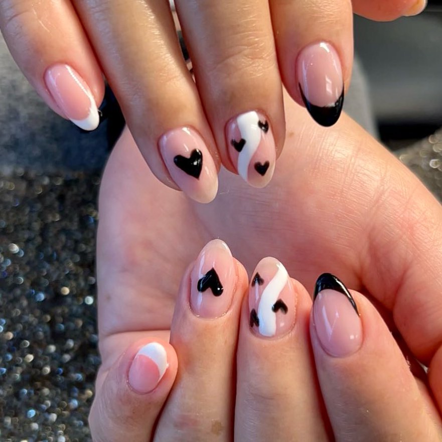 Indulge in 35 Black And Pink Nail Designs To Try in 2024 21 Strong and Lovely