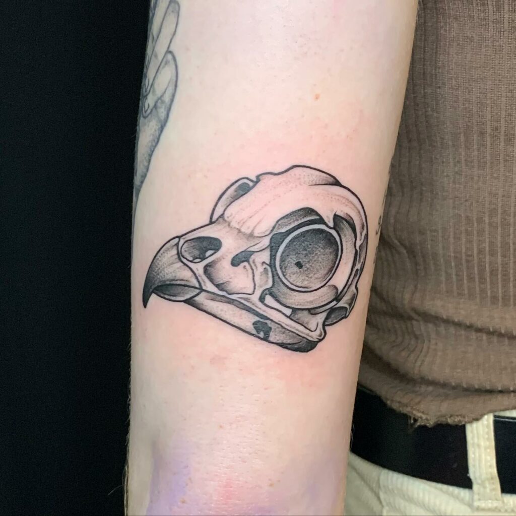 AMAZING ANIMAL SKULL TATTOO IDEAS AND THEIR MEANINGS IN 2024 26 Owl Skull Tattoo