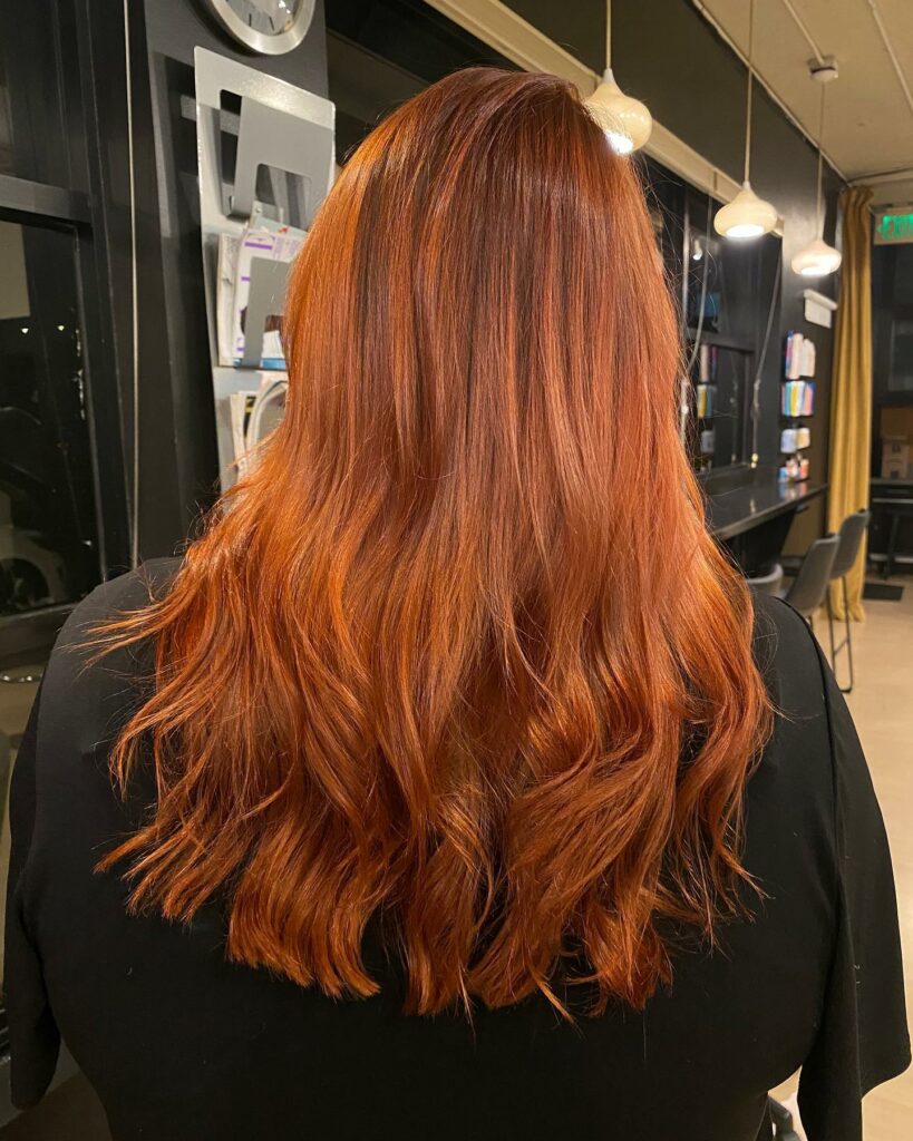 35 Copper Hair Color Ideas to Spice Up Your Look in 2024 32 Light Copper Hair with Chocolate Base