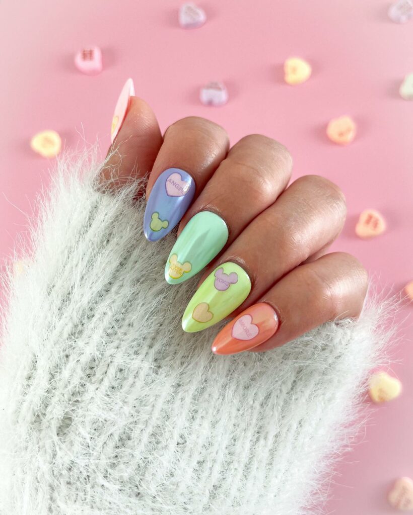 20 Latest February Nail Designs To Try In 2024! 24 Pastel Colors February Nails