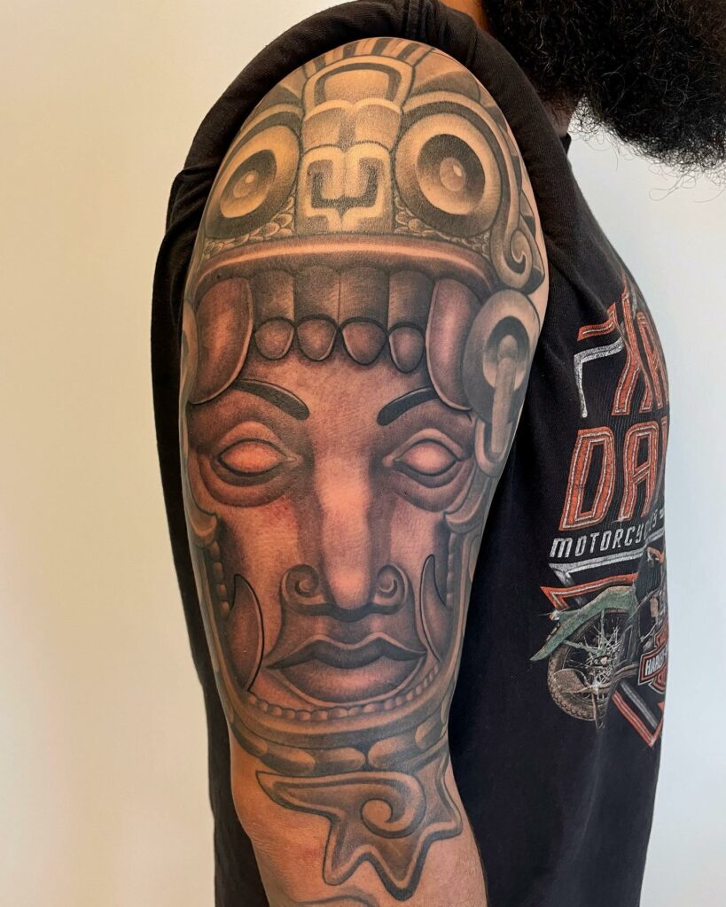 12 Best Aztec Tattoo Ideas In 2024 18 Sleeve and Half Sleeve Tattoo