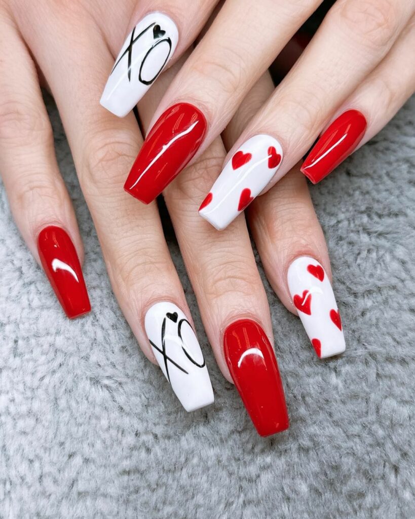 18 Latest Heart Shape Nail Designs To Try For Valentine's Day 2024! 14