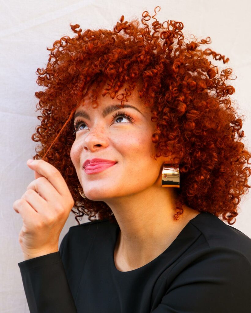 35 Dark Red Hair Ideas to Add Drama to Your Look in 2024 19 Dark Red Hair Color for Natural Hair