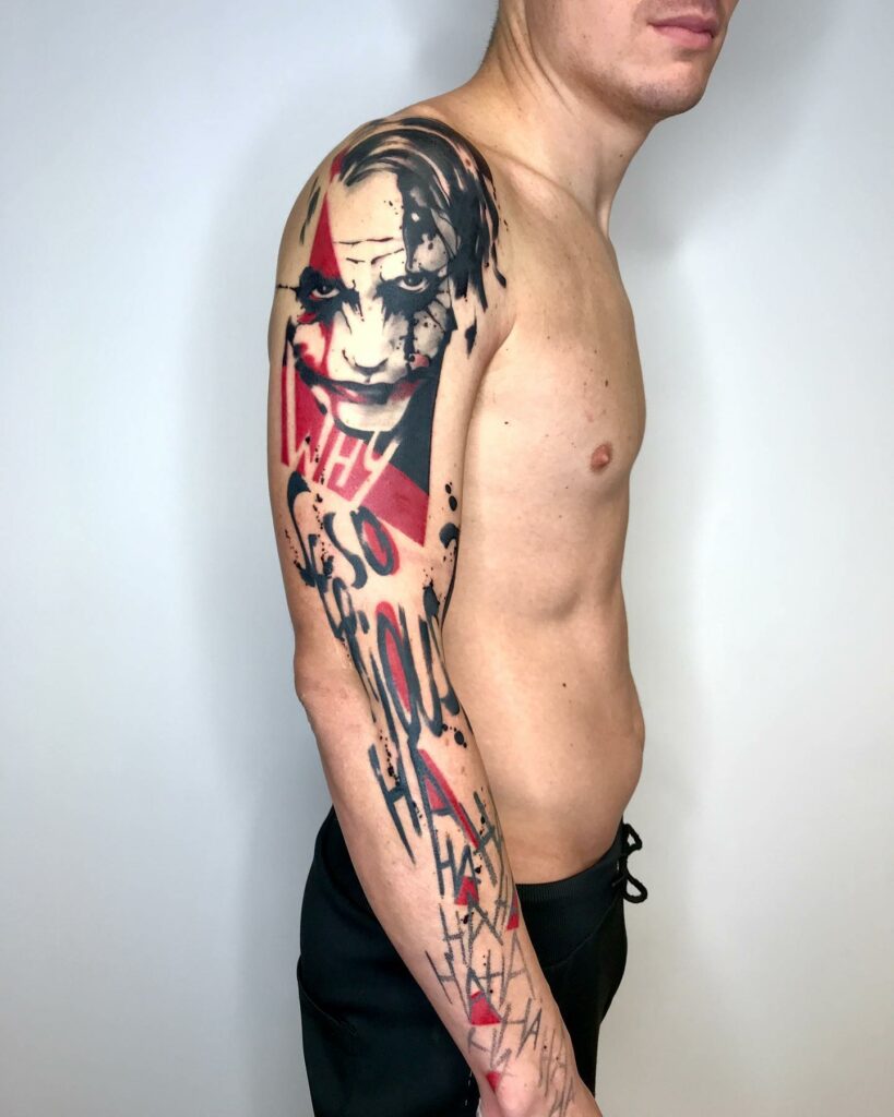 12+ Crazy JOKER TATTOO Ideas To Inspire You In 2024! 20 Joker Tattoo - "Why So Serious?"