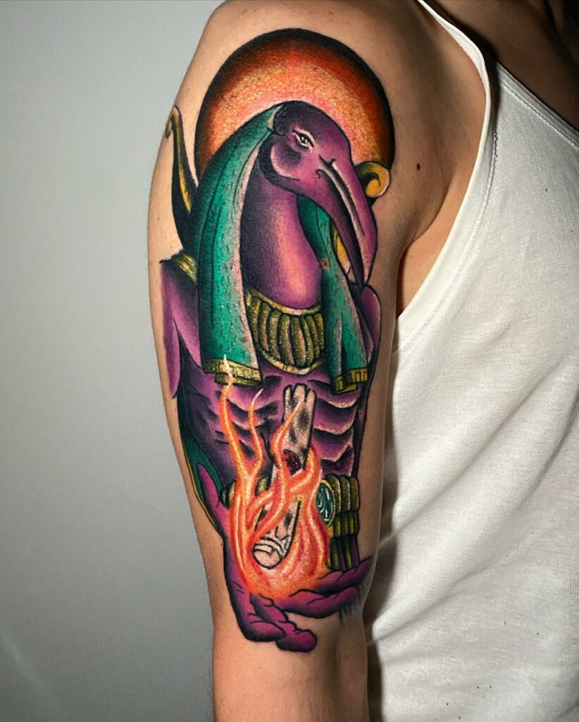 EGYPTIAN TATTOO IDEAS THAT WE LOVE IN 2024 17 Thoth Tattoos