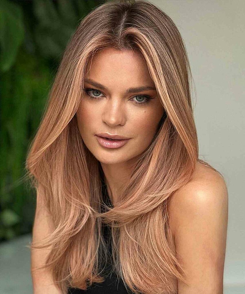 25 Long Layers With Curtain Bangs Hair Ideas to Try in 2024 10 Elegance in Long-Feathered Layers