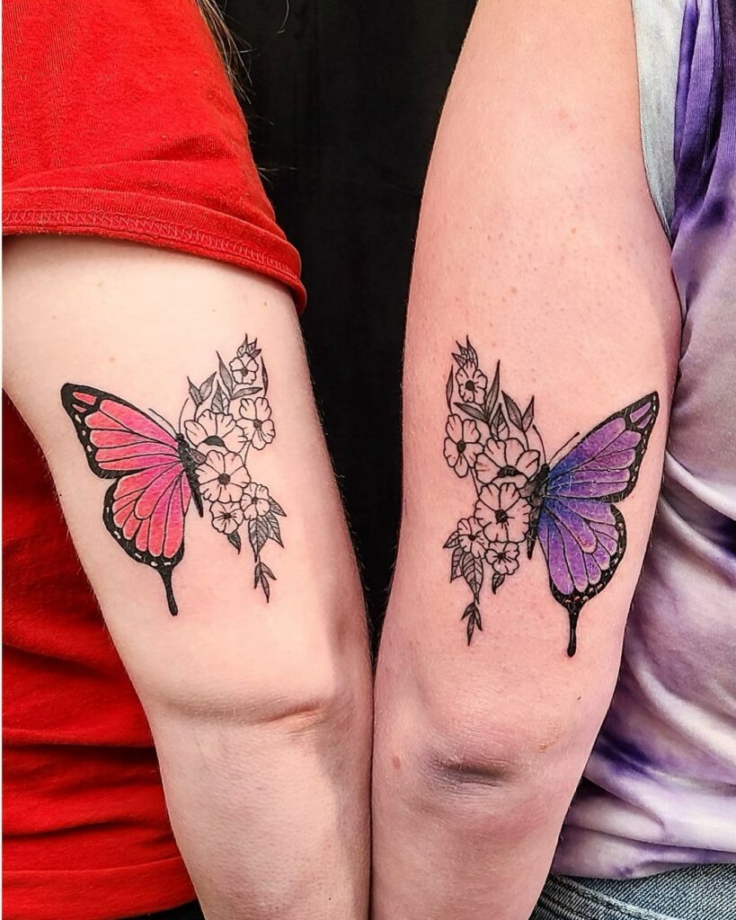 AMAZING MATCHING SISTER TATTOO IDEAS - NEW & UPDATED 2024 10 Matching Sister Tattoo