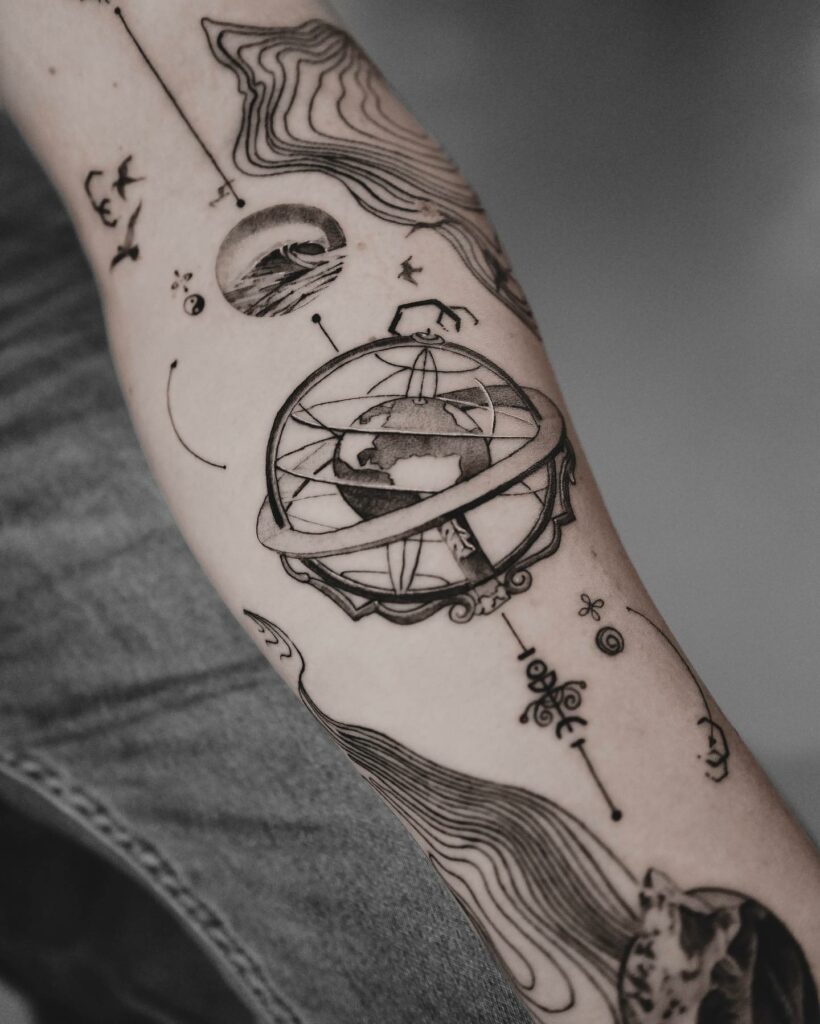 10 AMAZING COMPASS TATTOO DESIGNS TO INSPIRE YOU IN 2024! 11 Compass Tattoo