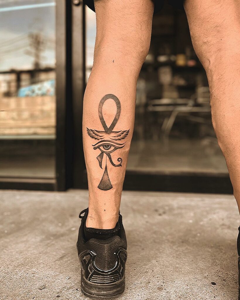 EGYPTIAN TATTOO IDEAS THAT WE LOVE IN 2024 18 Ankh Tattoos