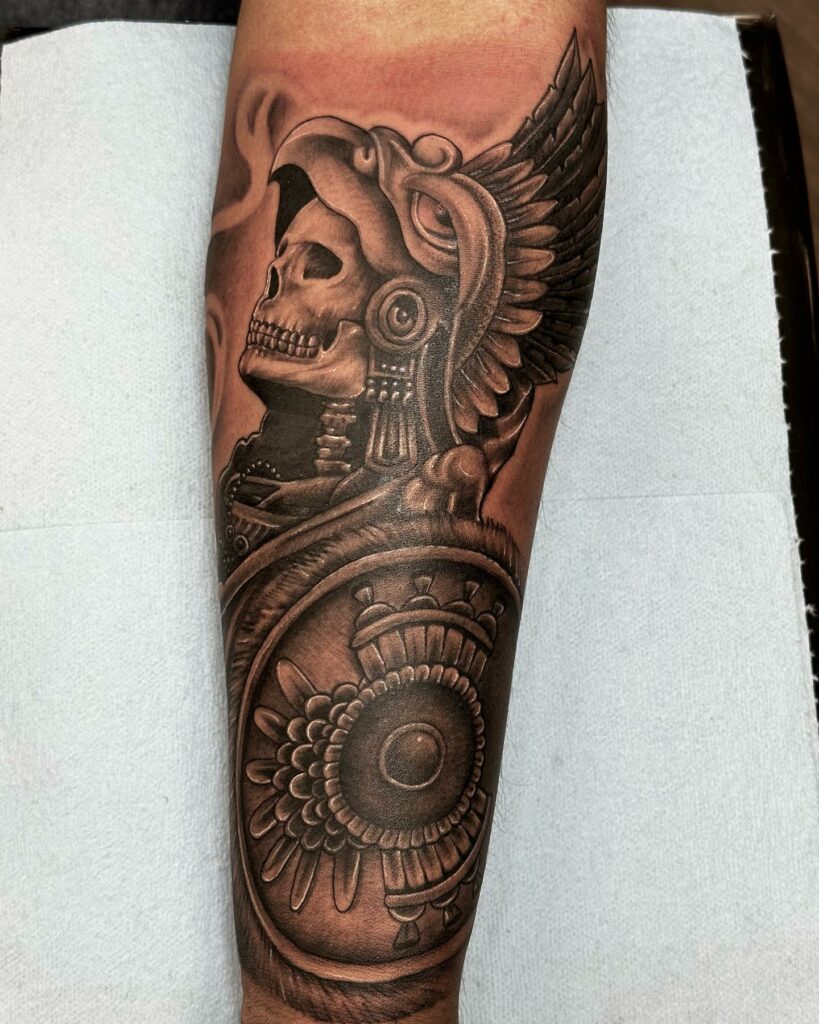 12 Best Aztec Tattoo Ideas In 2024 16 Skull Tattoo