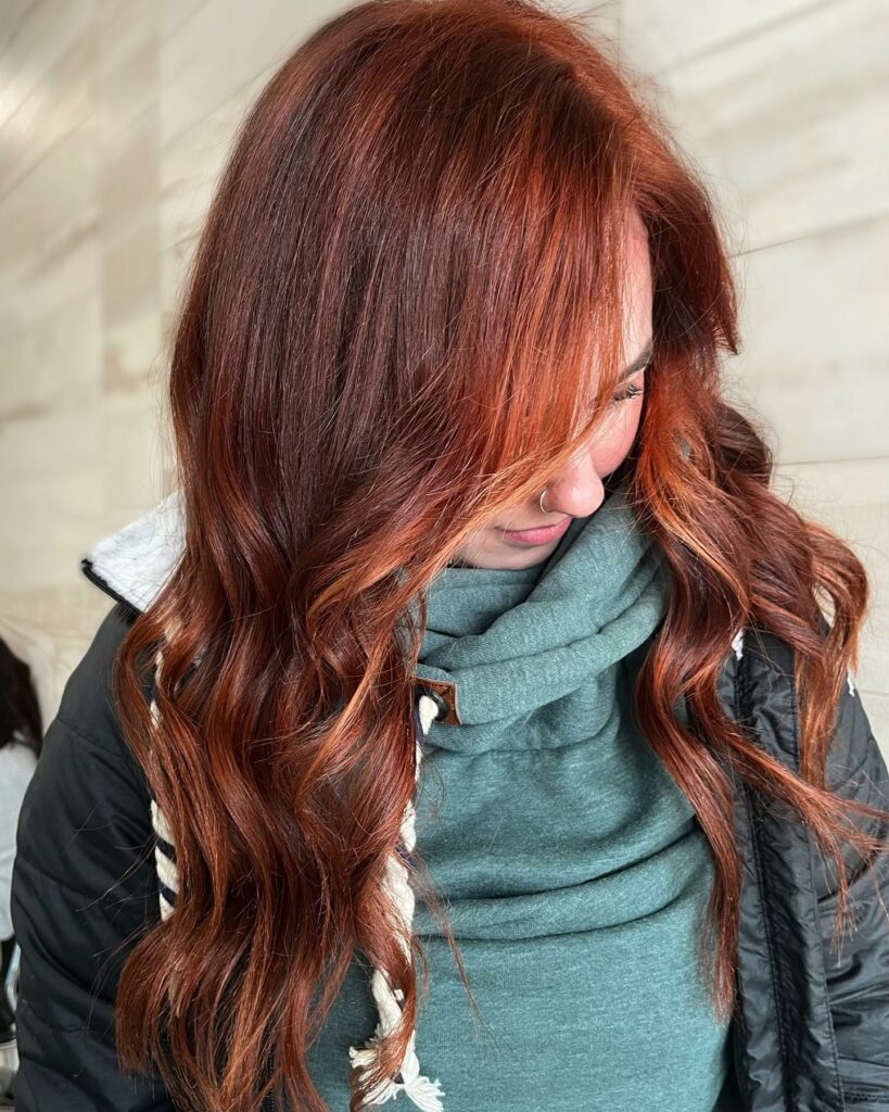 35 Dark Red Hair Ideas to Add Drama to Your Look in 2024 43 Deep Auburn Dark Red Hair