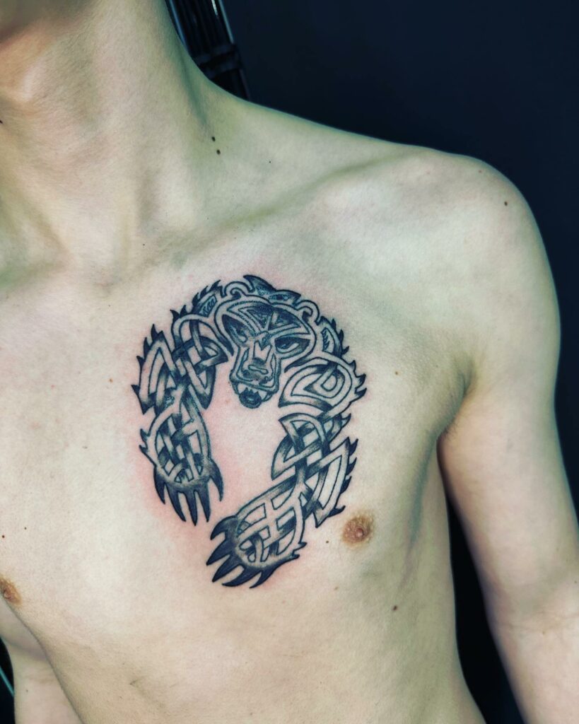 20+ Amazing CELTIC TATTOOS + All Their Meanings! 35 Celtic Bear Tattoo