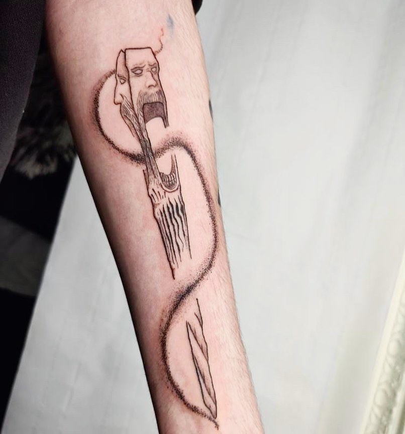 12+ Awesome Skyrim Tattoos To Inspire You in 2024 11 Skyrim Tattoo