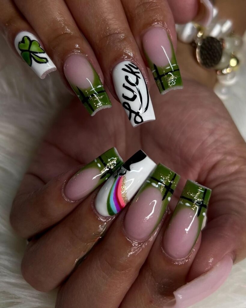 35 Latest St Patrick's Day Nail Designs To Try In 2024! 29 Luck Galore