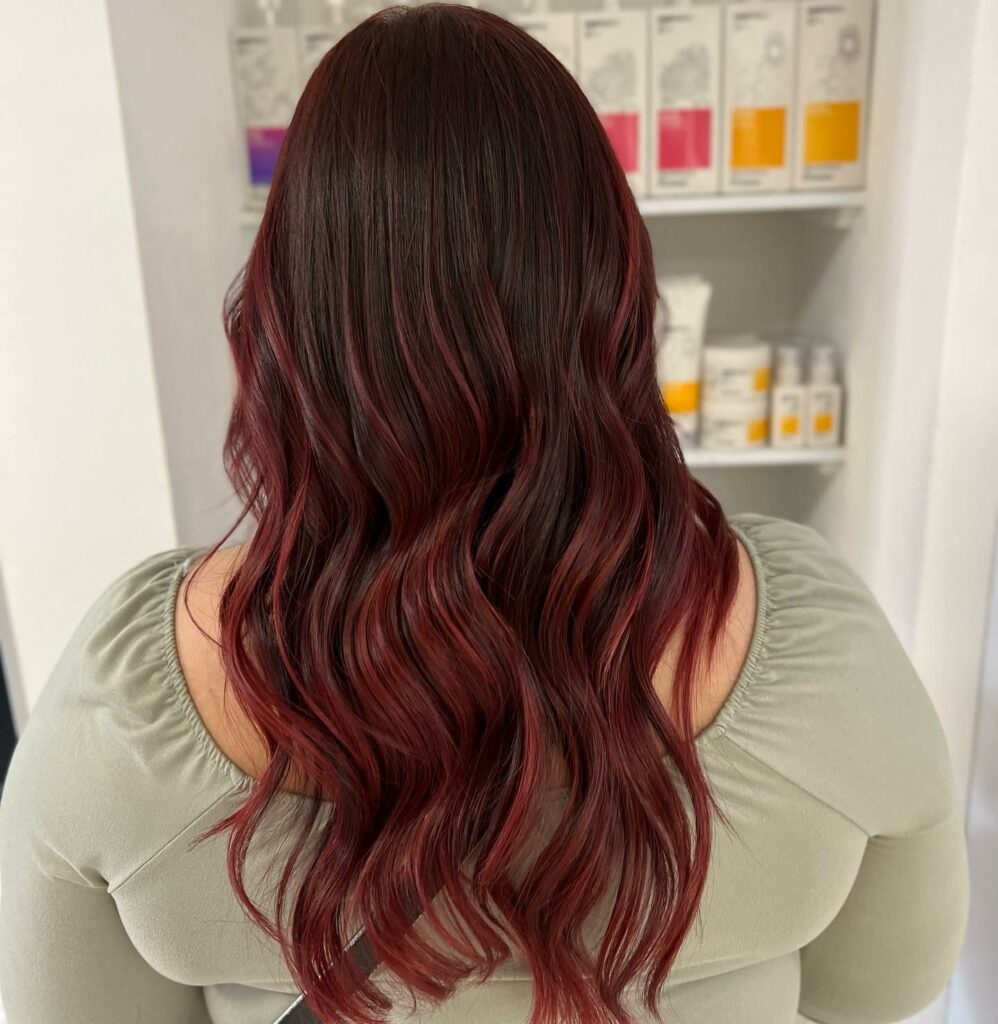 55 Bold Burgundy Dark Red Hair Ideas to Try in 2024 33 Faded Burgundy