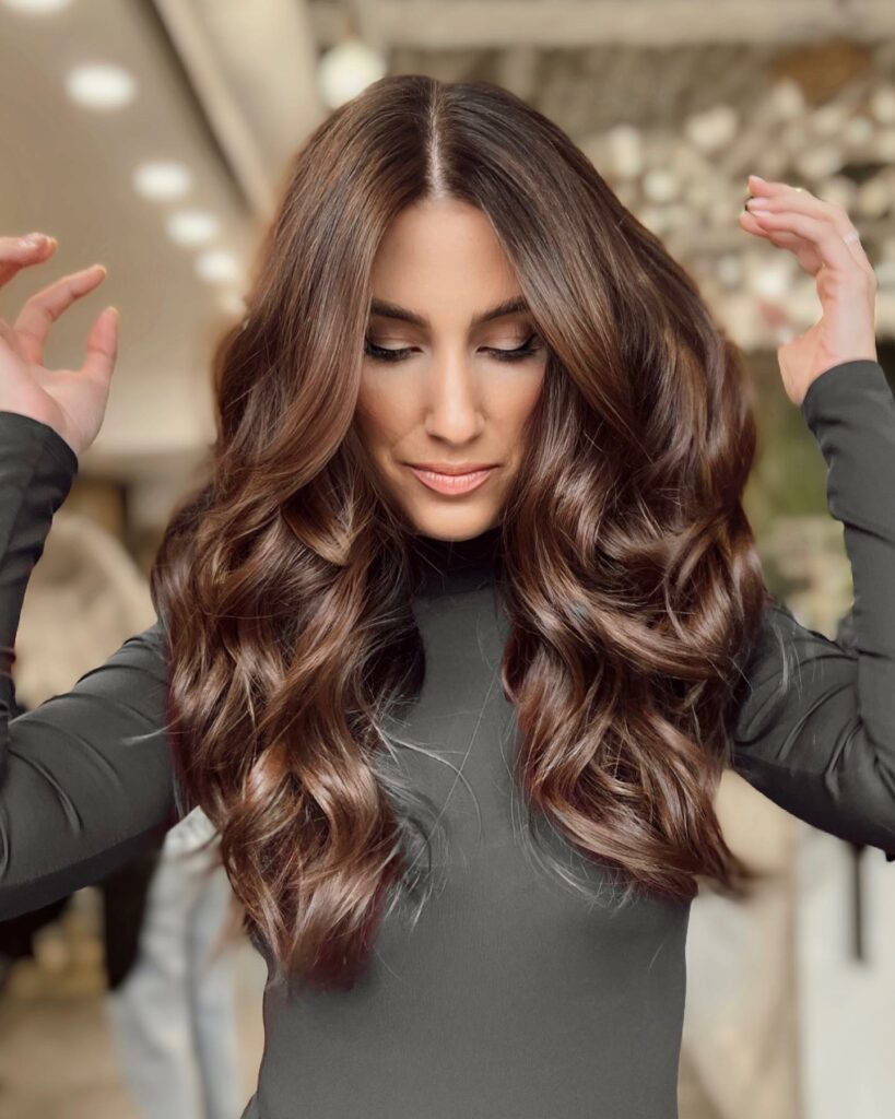 25 Caramel Brown Hair With Red Highlights Ideas to Try in 2024 22 Barely There Red Highlights