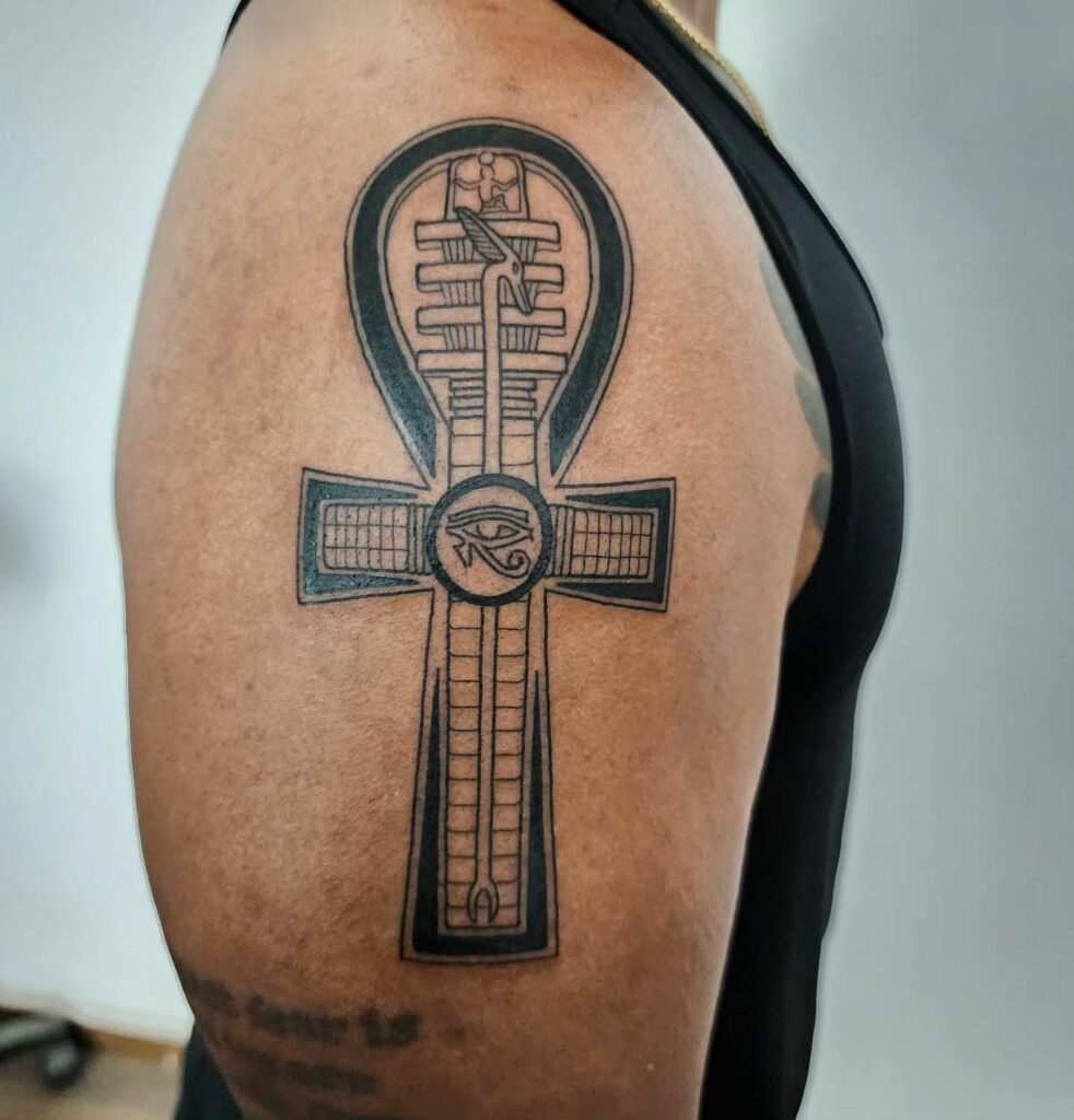 EGYPTIAN TATTOO IDEAS THAT WE LOVE IN 2024 20 Djed Tattoos