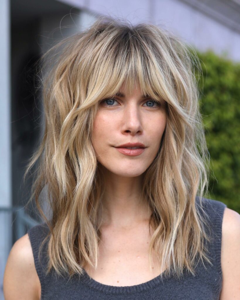 35 Face Framing Layers Ideas to Elevate Your Look in 2024 20 Medium Hair with Layers and Bangs