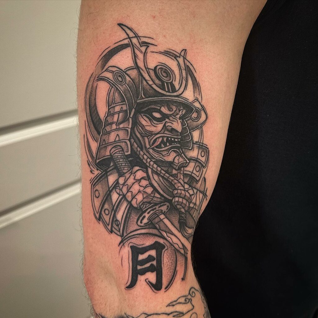 10 AMAZING SAMURAI TATTOO IDEAS + MEANINGS 17 Japanese Samurai Tattoo