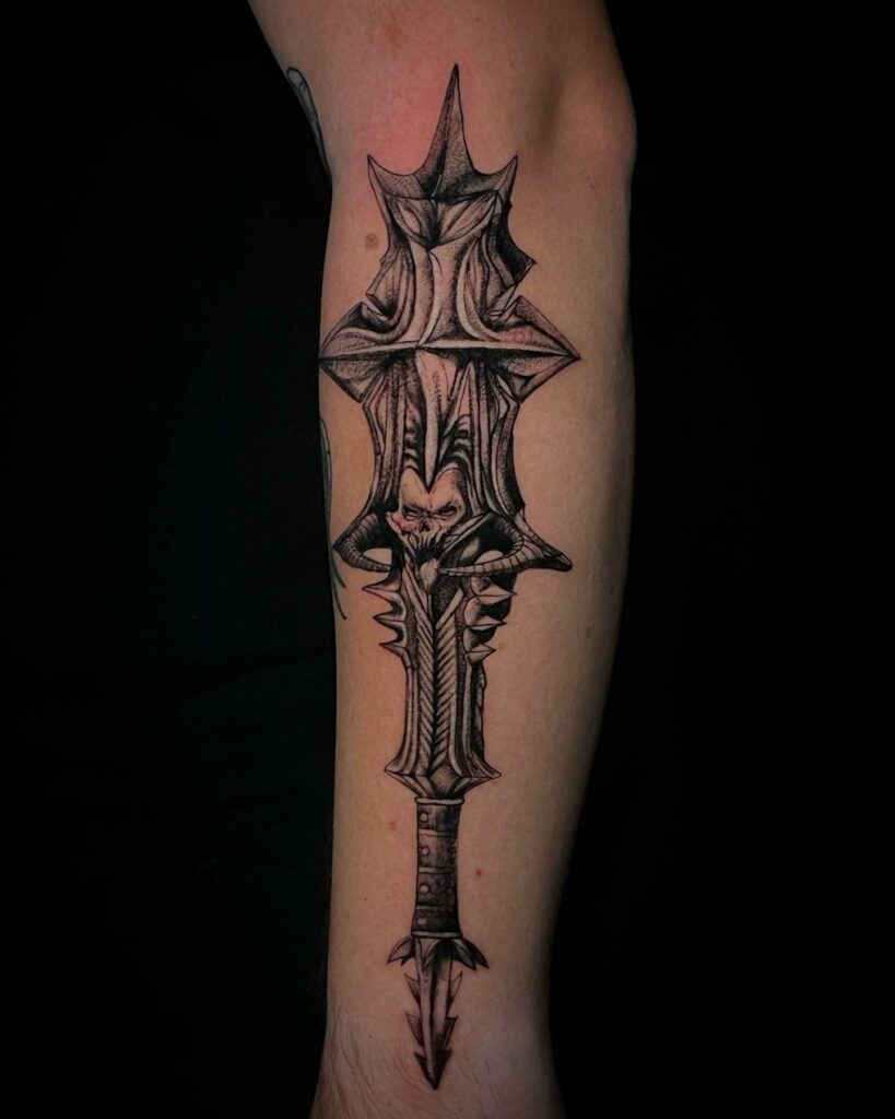 12+ Awesome Skyrim Tattoos To Inspire You in 2024 10 Skyrim Tattoo