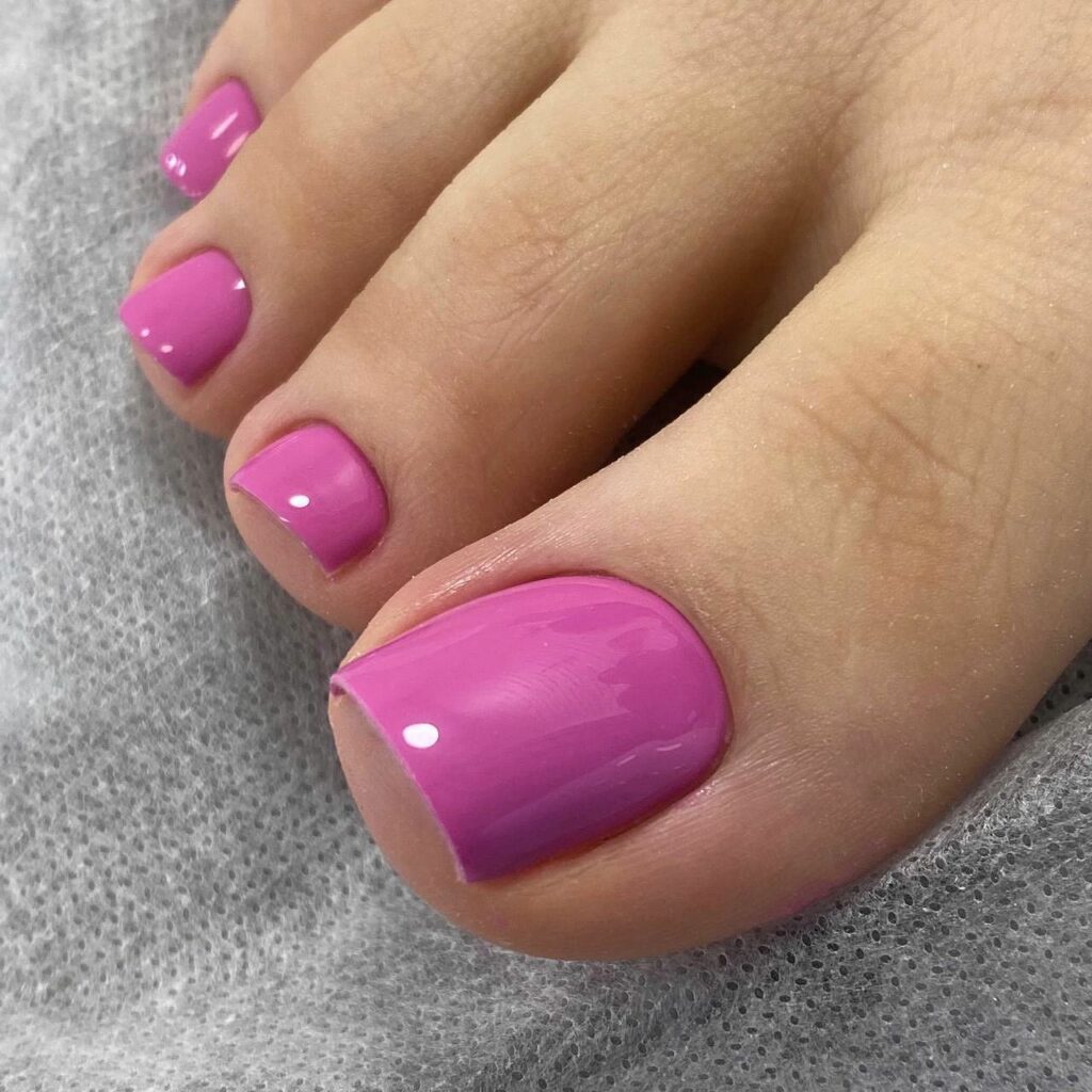 26 LATEST PINK PEDICURE IDEAS TO TRY IN 2024! 11