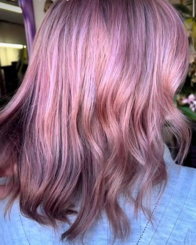 40 Purple Highlight Hair Ideas to Try in 2024 37 Multidimensional Braid