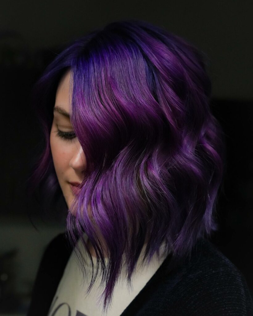 40 Purple Highlight Hair Ideas to Try in 2024 42 Shades of Purple
