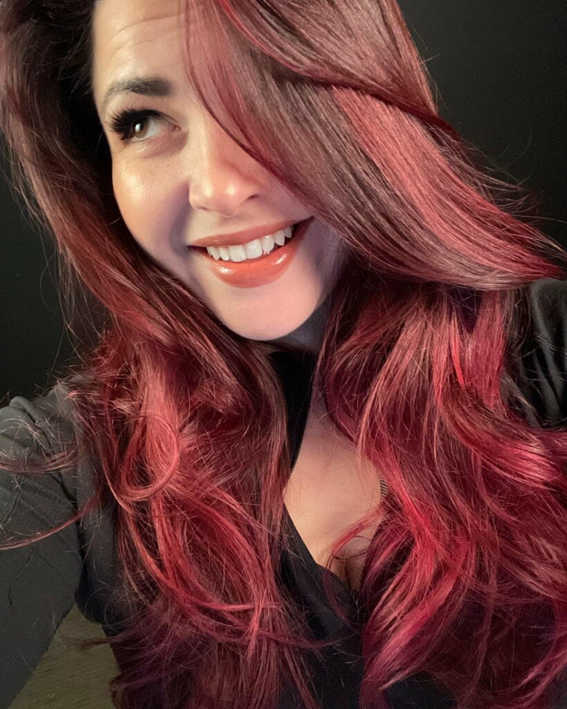 35 Dark Red Hair Ideas to Add Drama to Your Look in 2024 31 Dark Ruby Red Hair